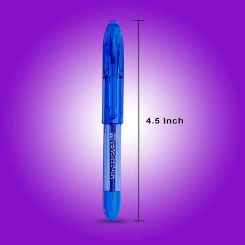 Pentel Mini R.S.V.P. Ballpoint Pen, Medium line, Assorted Ink Colors, 5 Pack (BK91MNBP5M)