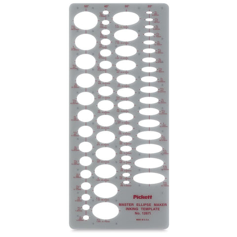 Pickett Master Ellipse Template (1267I)