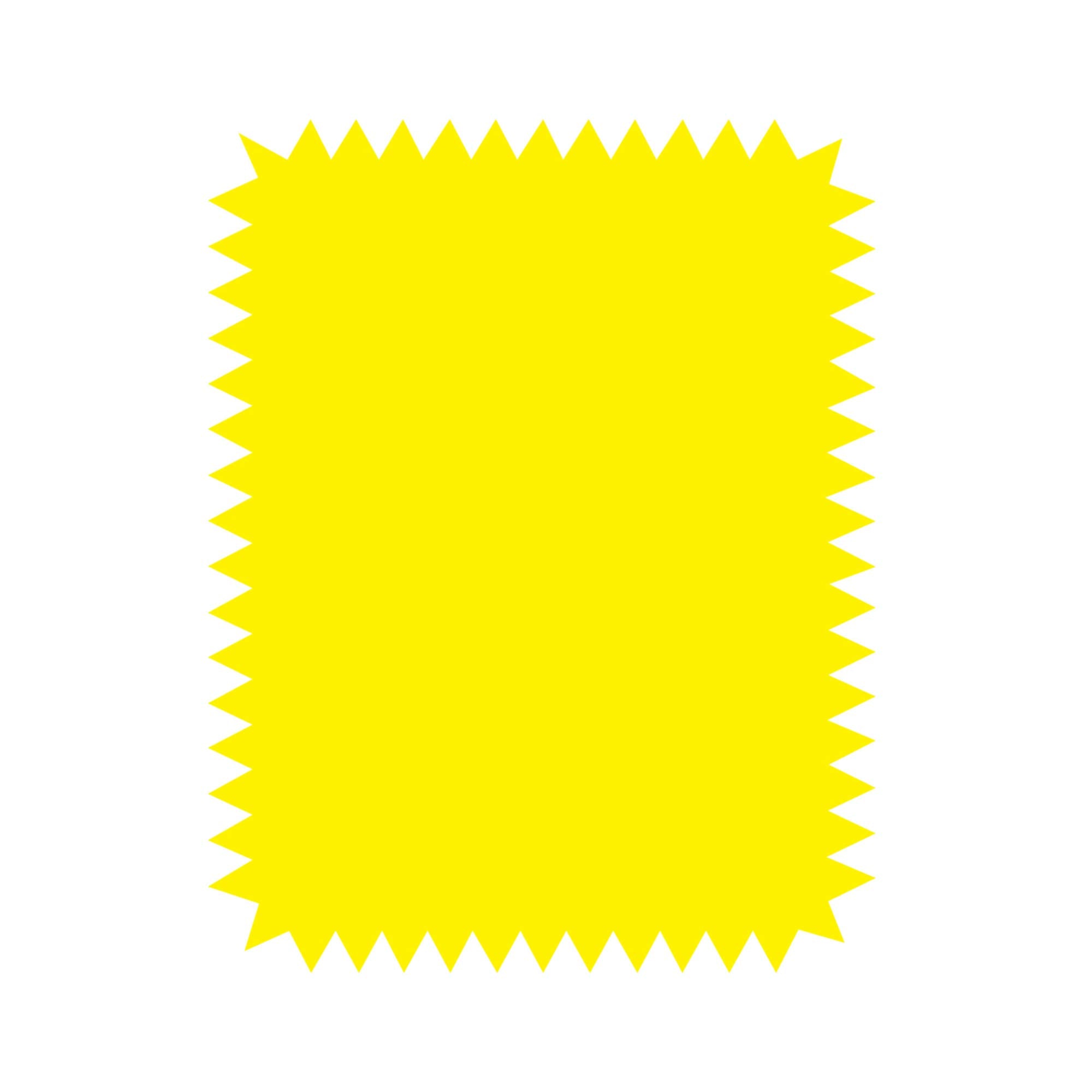 BAZIC Neon Pre-Cut Poster Board Shapes, 13.5" x 10.75" Arrow Balloon Cloud Spark Shape Carton Arts Crafts Supplies, Fluorescent Colors (5/Pack), 1-Pack