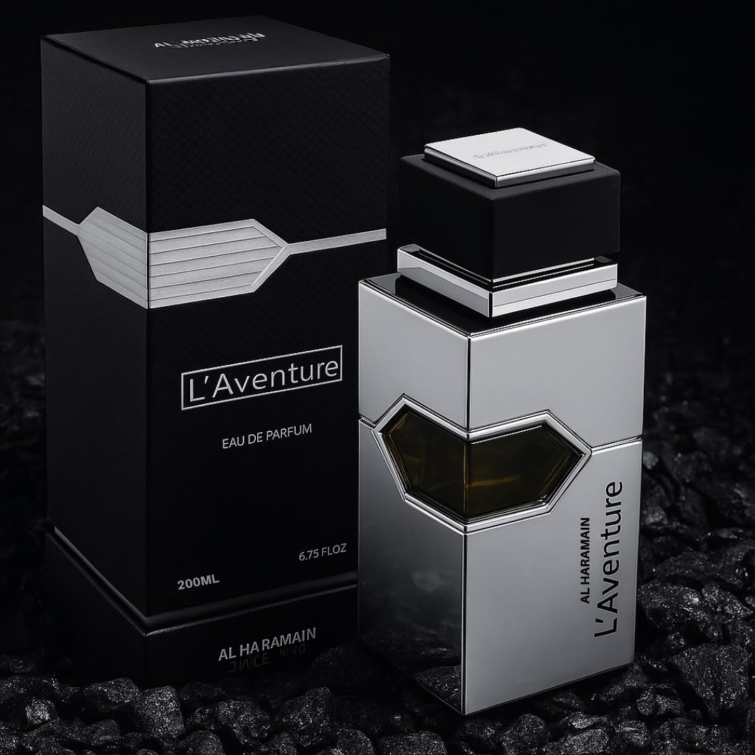Al Haramain L' Aventure EDP 6.76 oz 200 ml Men, Clear