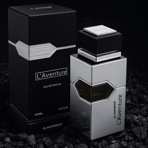 Al Haramain L' Aventure EDP 6.76 oz 200 ml Men, Clear