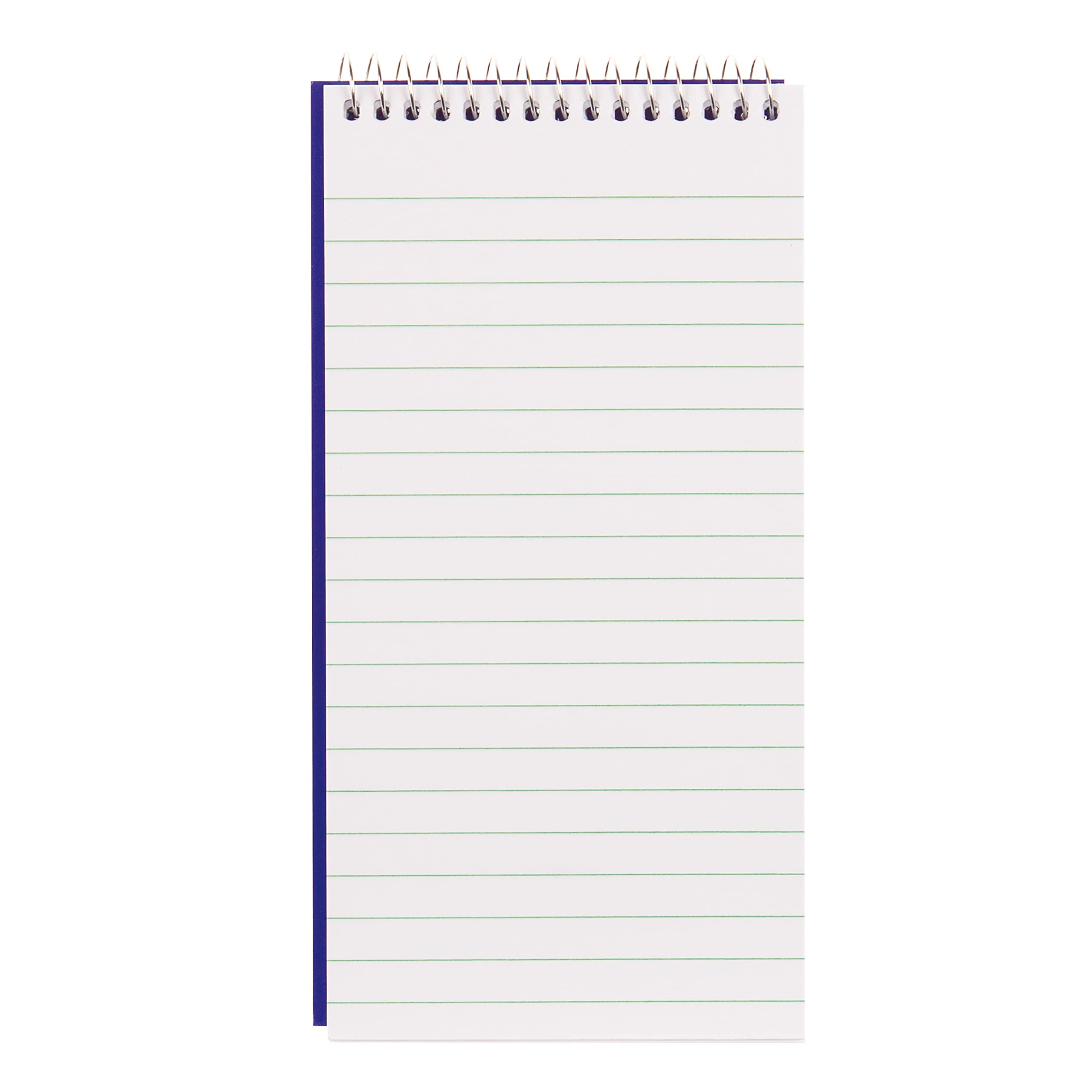 Blueline Reporter Notebook / Note Pad, 4 x 8 inches, 160 Pages / 80 Sheets (AT8B)