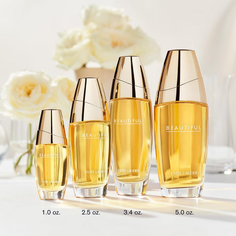 Estée Lauder Beautiful Eau de Parfum Spray with Notes of Rose, Lily, Tuberose & Orange Flower | Perfumes for Women, 5.0 Fl Oz