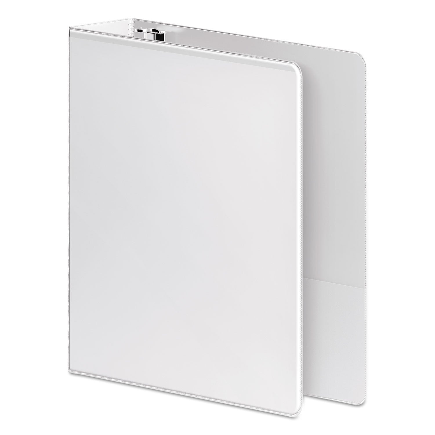 Wilson Jones Heavy Duty Round Ring View Binder with Extra Durable Hinge, 2 Inch, Customizable, White (W363-44WA), 1-Pack