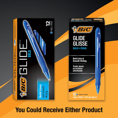 BIC Velocity Easy-Glide System Ballpoint Pen 12 pack