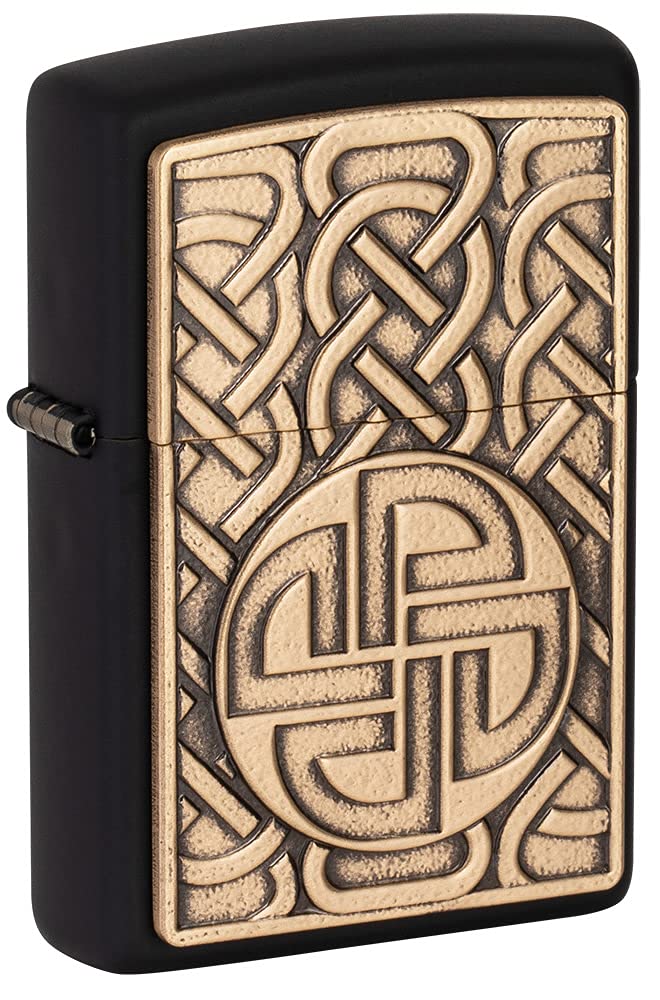 Zippo Norse Emblem Design Pocket Lighter