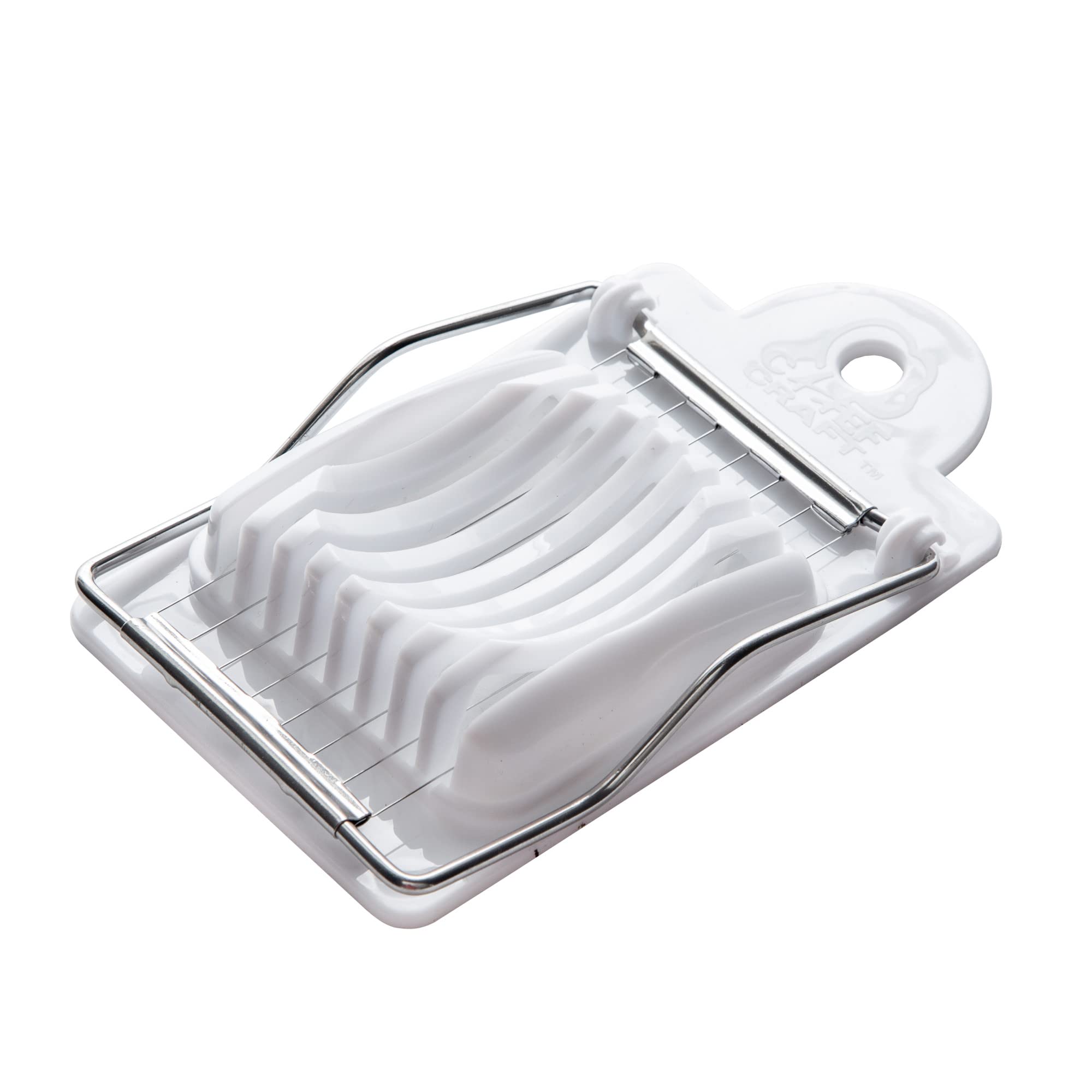 Chef Craft, Stainless Steel Basic Plastic Egg Slicer, 7 Inch