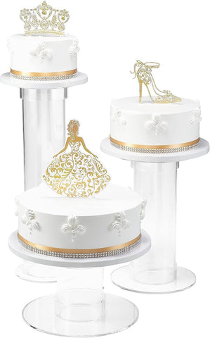 DecoPac QUINCEANERA Cake Decorating Kit, XL-GOLD Cake and Cupcake Toppers for Girls Sweet 15 Birthdays and Parties, Quince Años