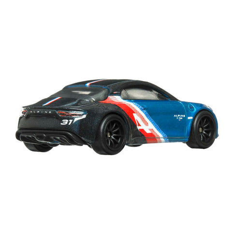 Hot Wheels Car Culture Circuit Legend Premium Toy Car, Die-Cast 1:64 Scale Alpine A110 for Play or Display