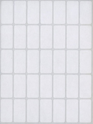MACO White Rectangular Multi-Purpose Labels, 1/2 x 1 Inches, 1000 Per Box (MS-816)