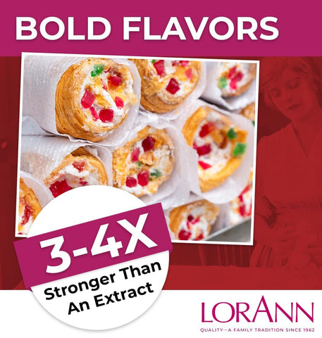 LorAnn Oils Super Strength Flavoring - Used For Candy Making, Flavoring, Baking, Hard Candy, & Flavor Oils - Bold, Natural Flavors 4X Stronger Than Extracts - Tutti Frutti, Pack of 2, 0.125 fl oz
