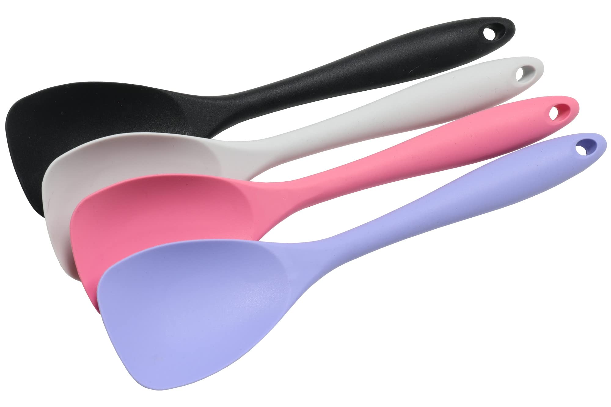 Chef Craft Premium Silicone Spoon Spatula, 11.5 inch, Gray
