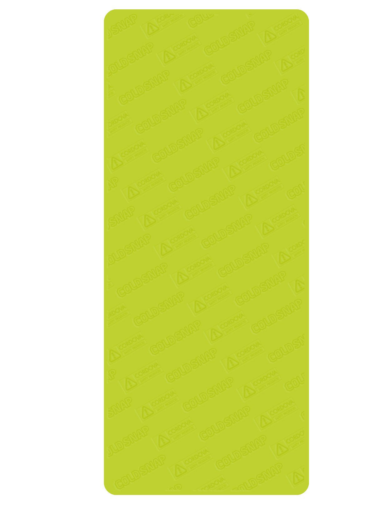 Cordova CT200 Coldsnap Cooling Towel, Lime Super Absorbent & EVAporative Pva Material, 33.5 X 13 Inches