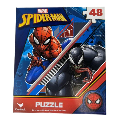 3 Pk. Marvel Spider-Man 48 Piece Jigsaw Puzzle (Assorted Designs)