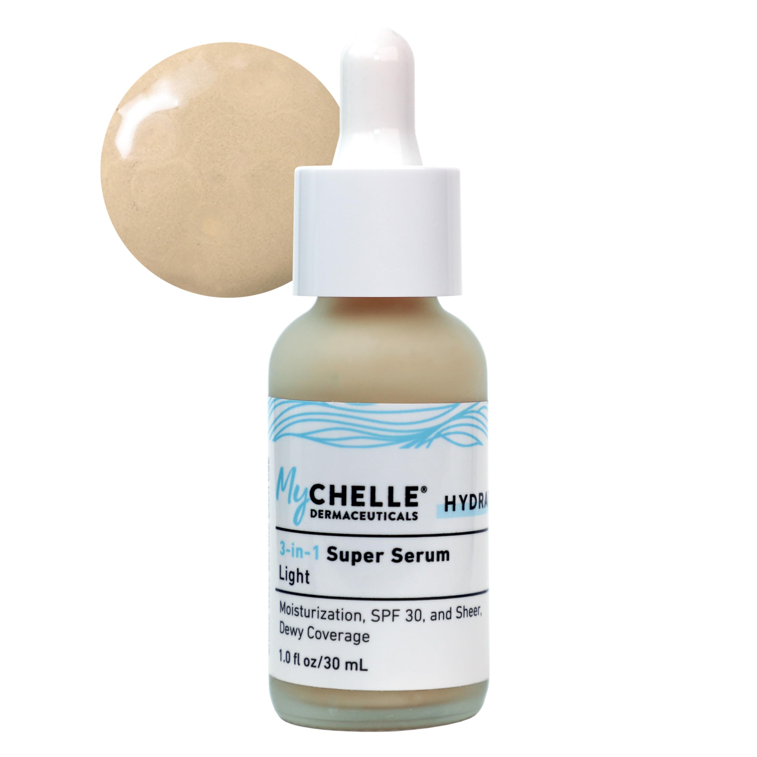 MyCHELLE Light 3-in-1 Super Serum, 1 oz