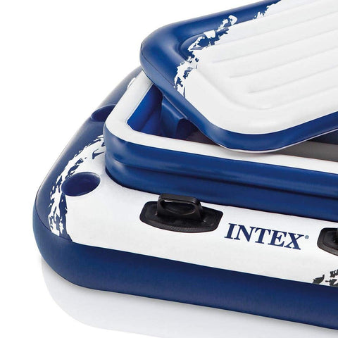 Intex 58821EP Inflatable Mega Chill II 72 Can Beverage Cooler Float w/Lid
