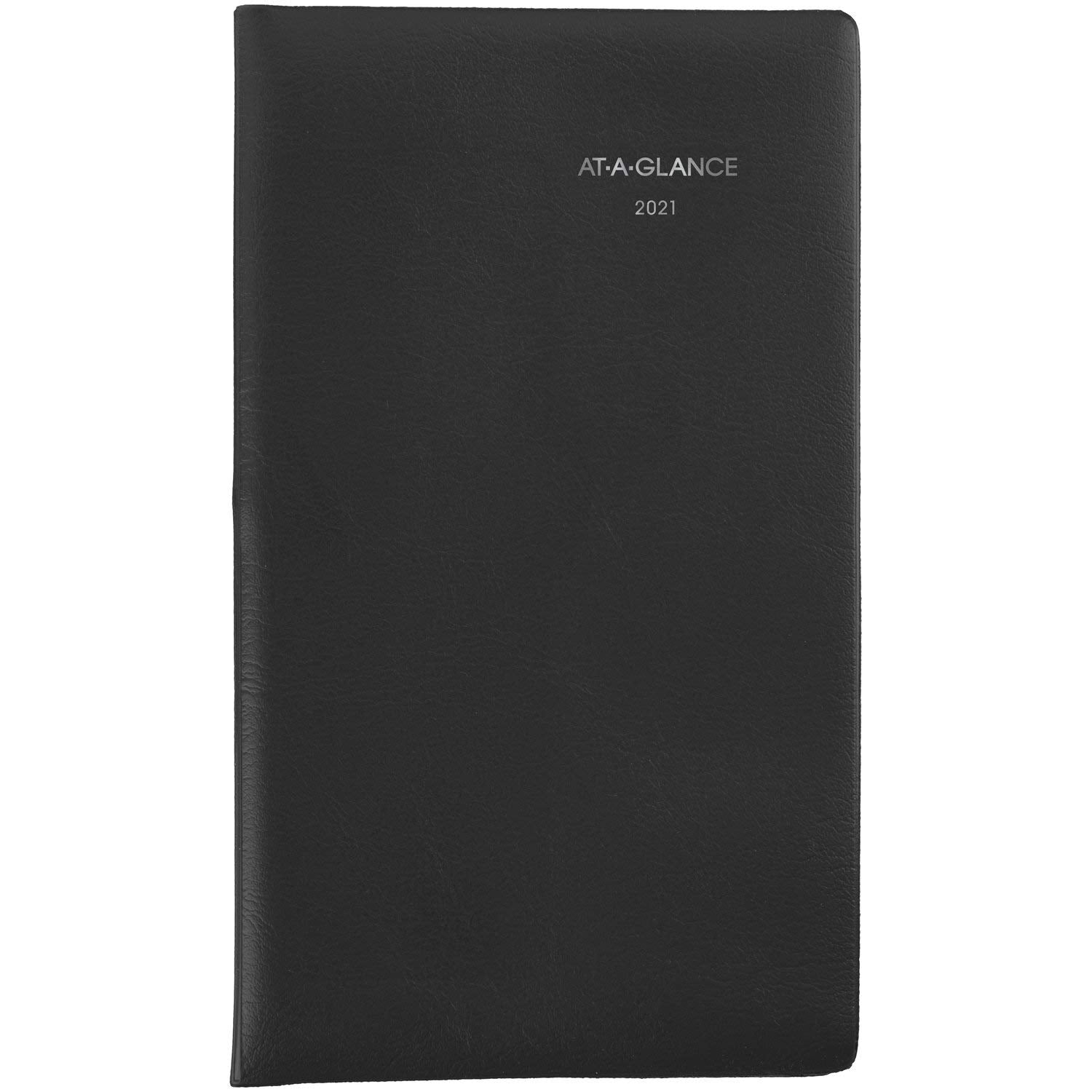 2021 Pocket Calendar by AT-A-GLANCE, Weekly Planner, 3-1/2" x 6", Pocket Size, DayMinder, Black (SK480021)