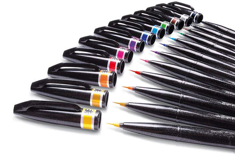 Pentel SESF30 °C AX Extra Fine Paint Brushes (Set of 1, Black