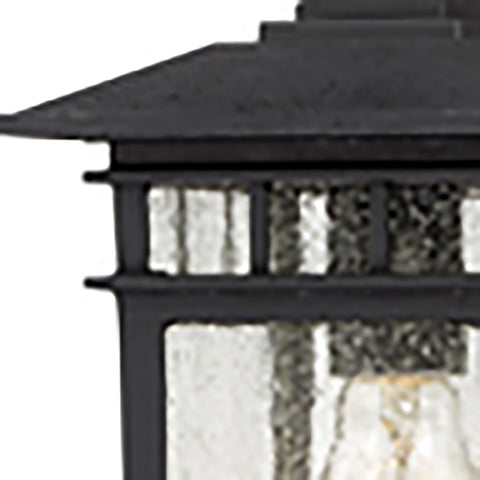 Nuvo Lighting 60/4956 Traditional One Light Hanging Lantern from Cove Neck collection in Black finish