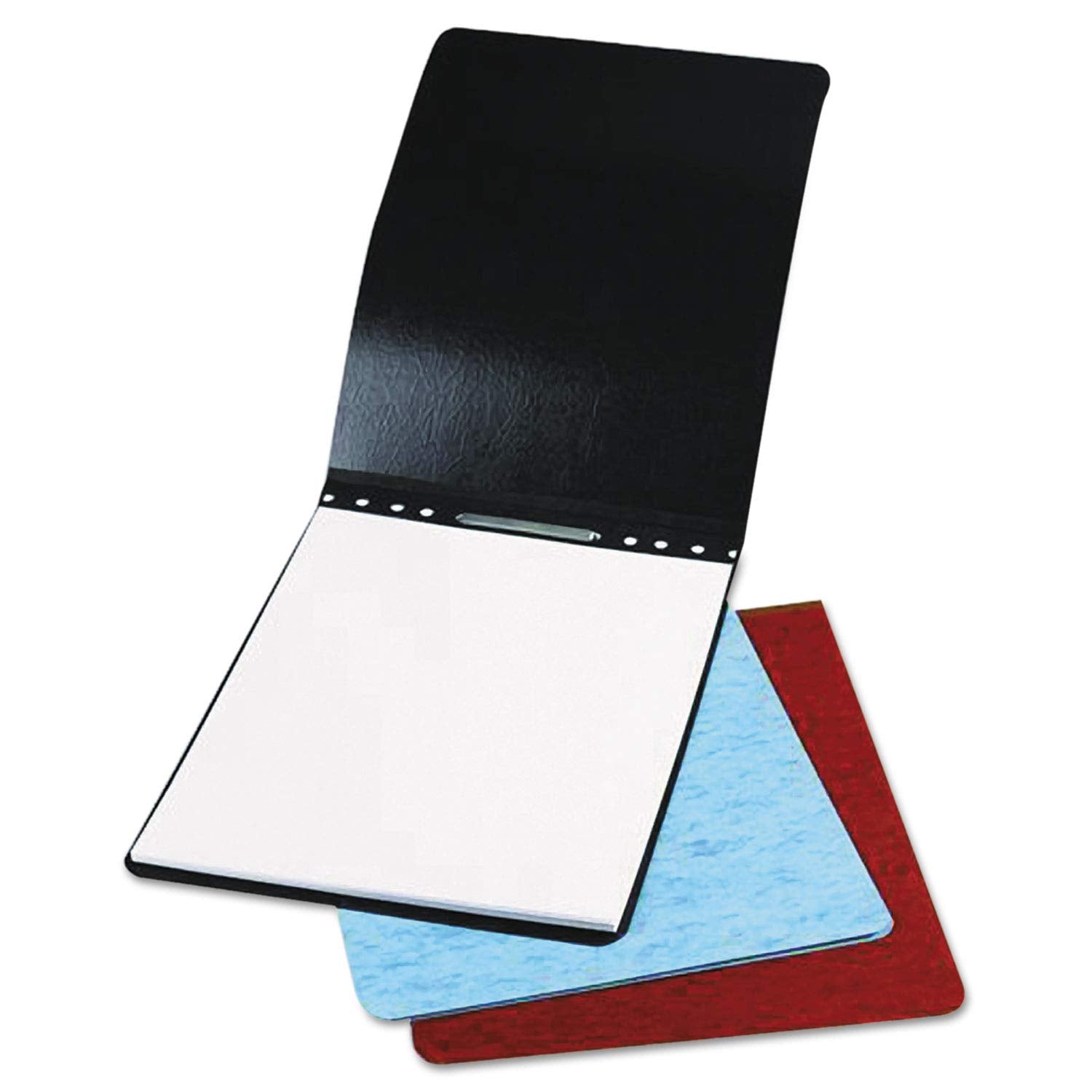 ACCO PRESSTEX Report Cover, Top Bound, Tyvek Reinforced Hinge, 2.75 Inch Centers, 2 Inch Capacity, Letter Size, Light Blue (A7017022)
