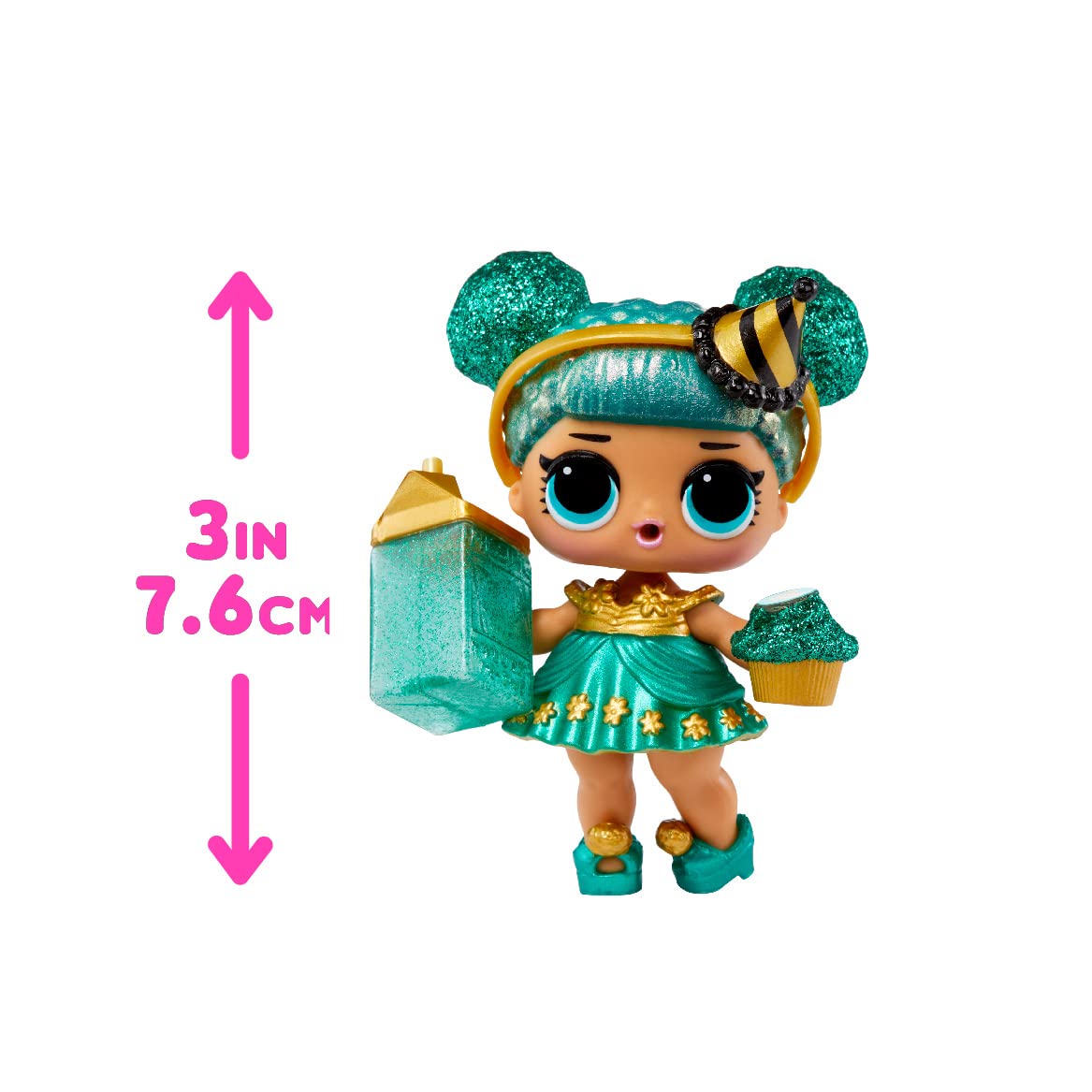 L.O.L. Surprise! Confetti Pop Birthday Doll with 8 Surprises - Great Gift for Girls Age 4+