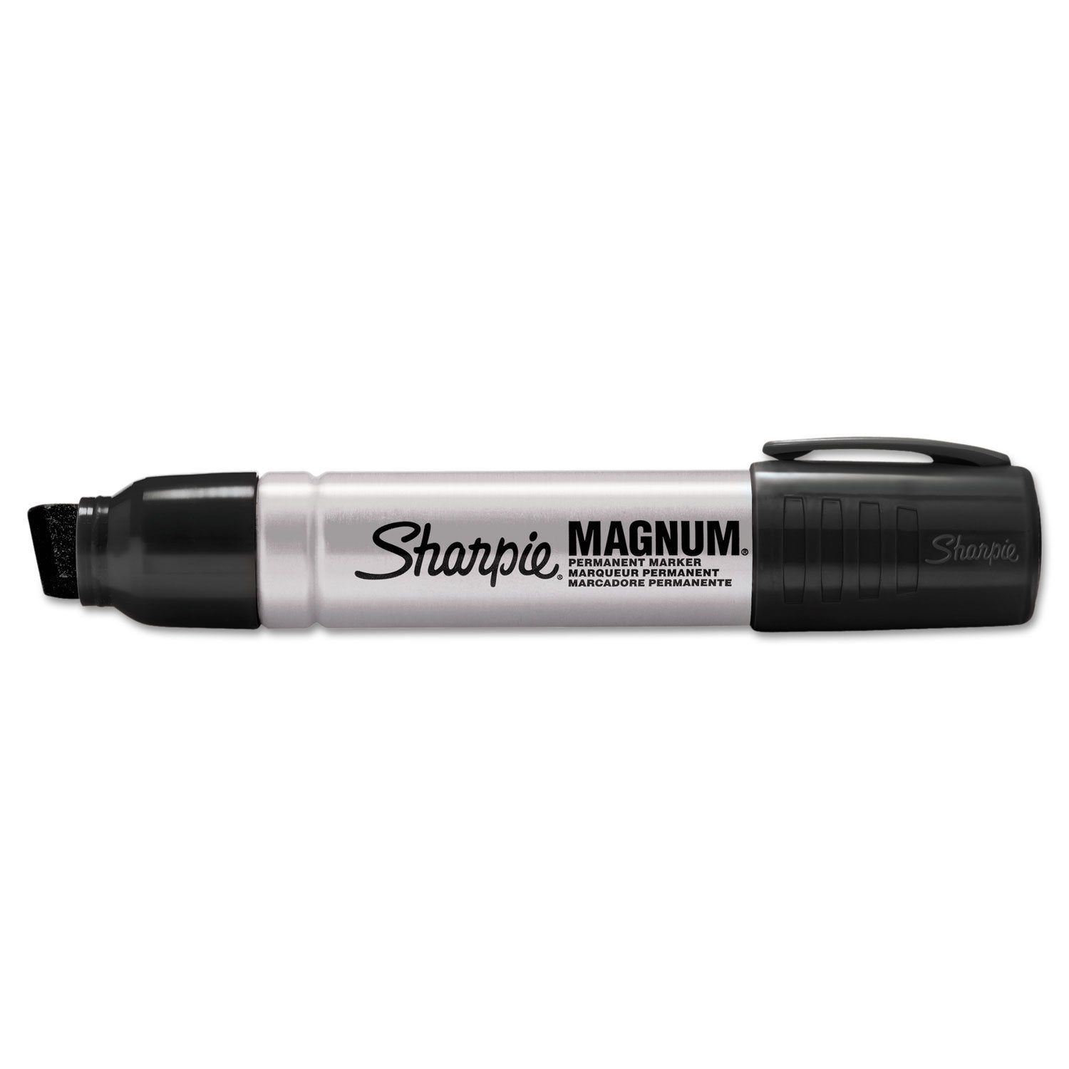 SHARPIE Magnum Permanent Markers, Chisel Tip, Black, (Pack of 1)