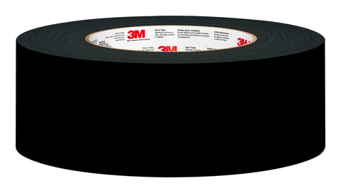 3M Multi-Use Colored Duct Tape Black, 1.88 Inches by 60 Yards, 3960-BK, 1 roll