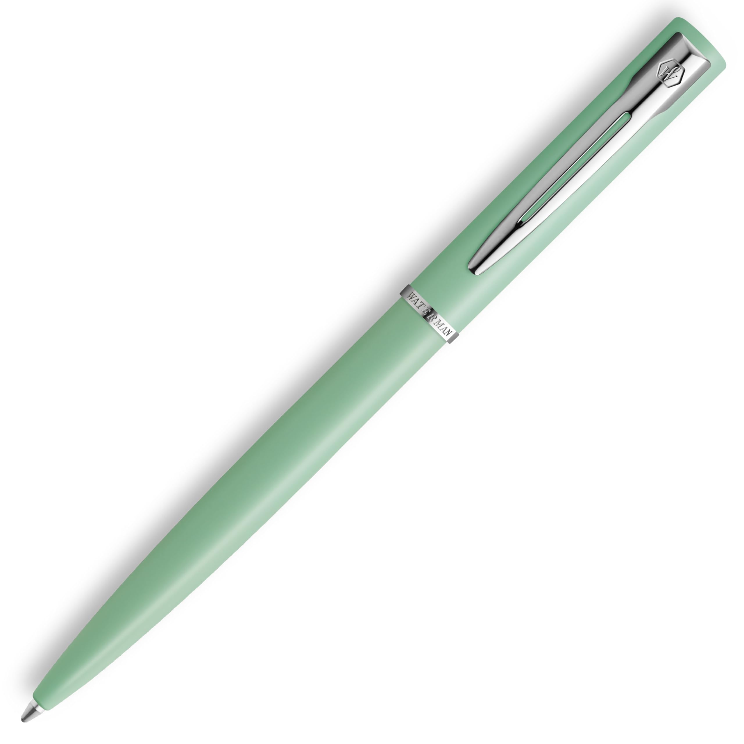 Waterman Allure Ballpoint Pen | Mint Green Pastel Lacquer | Medium Point | Blue Ink | With Gift Box