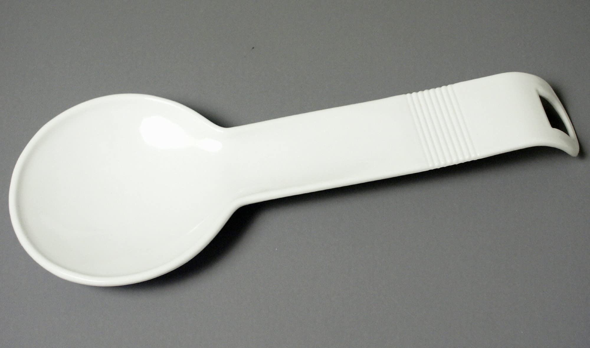 Chef Craft Select Plastic Spoon Rest, 11.75 inch, White