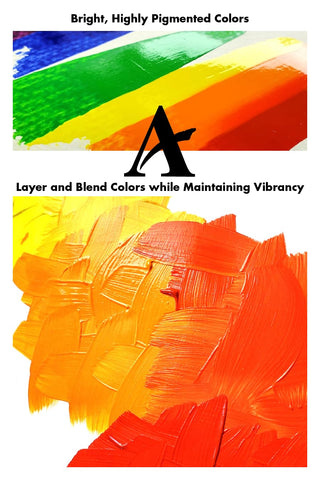 GRUMBACHER Academy Acrylic Paint Size: 254 oz, Cadmium Yellow Deep Hue (C031P)