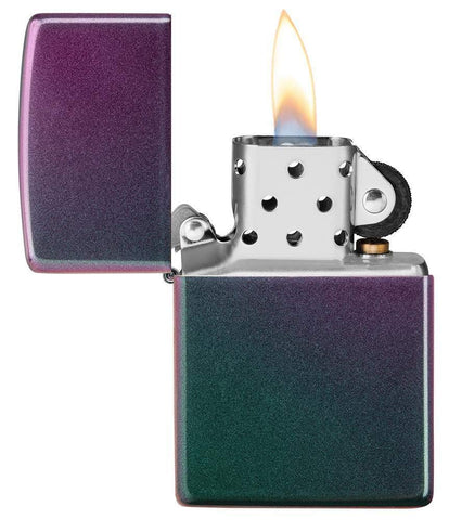 Zippo Iridescent Logo Pocket Lighter