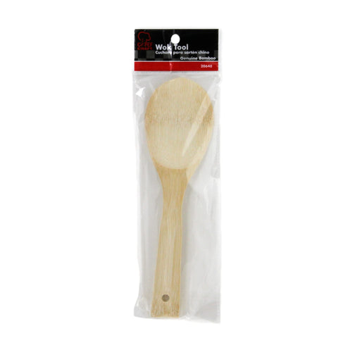 Chef Craft 20640, 1-piece Bamboo Wooden Wok Tool, 9 Inch, Brown, One Size