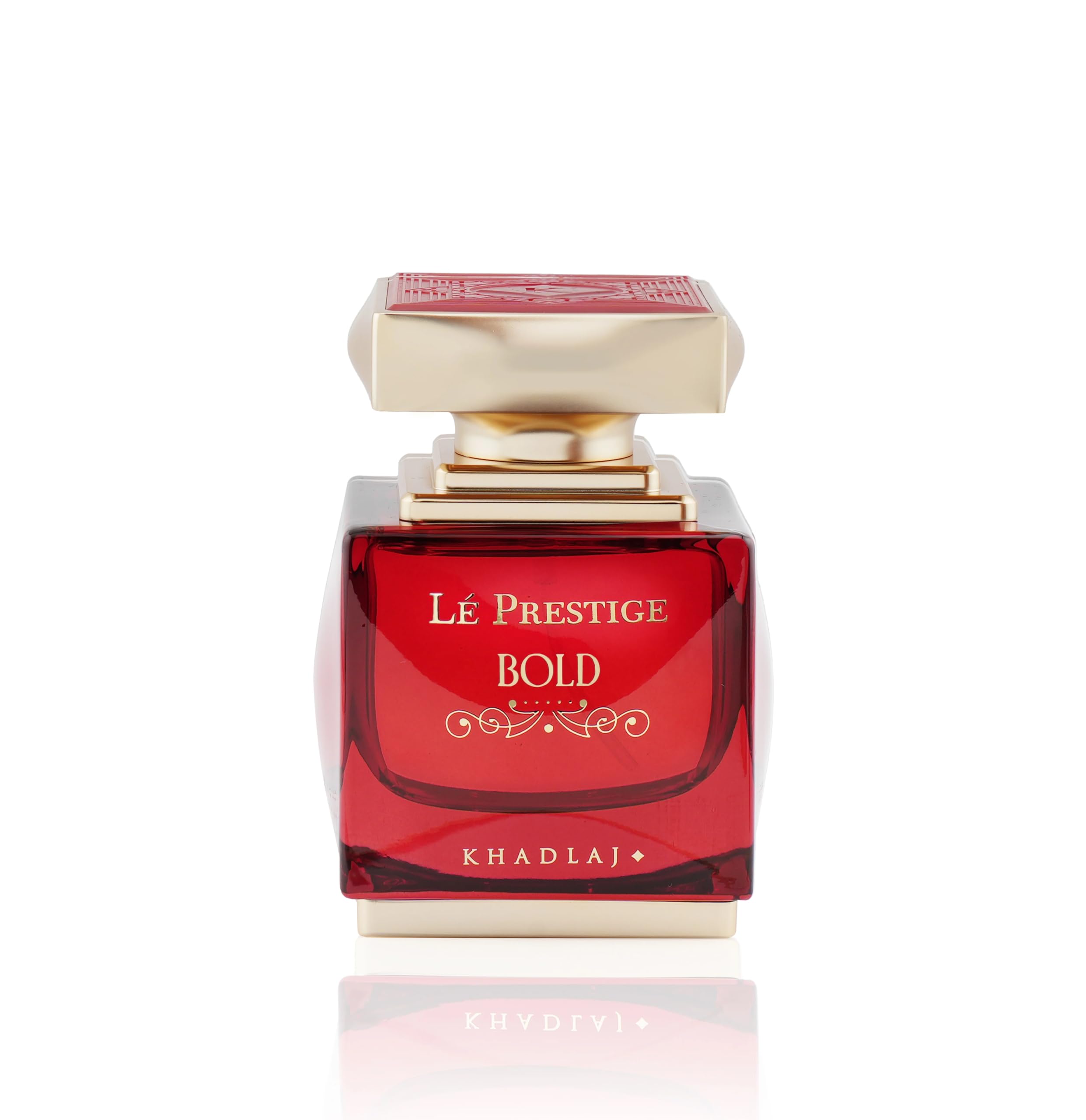 Khadlaj Lé Prestige Bold Eau de Parfum Spray for Unisex, 3.4 Ounce