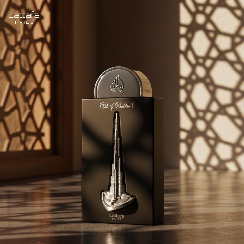 Lattafa Pride Art of Arabia I Eau de Parfum Spray for Unisex, 3.4 Ounce