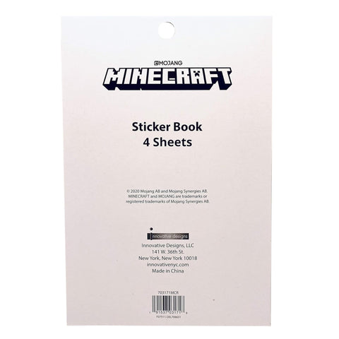 TUGOKU Kids CameraMinecraft Sticker Book, Includes Puffy Stickers, Over 300 Stickers