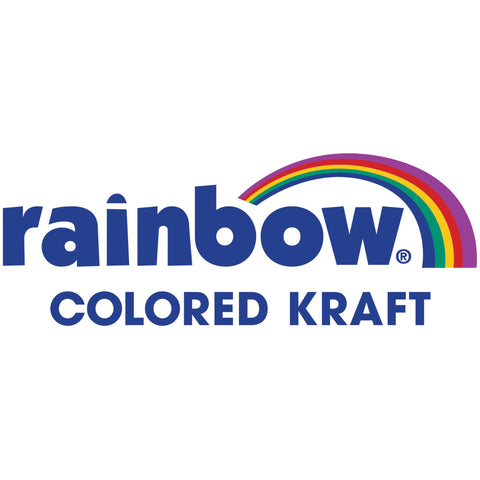Rainbow Kraft Duo-Finish Kraft Paper Roll, 40 lb, 36 Inches x 100 Feet, Dark Blue