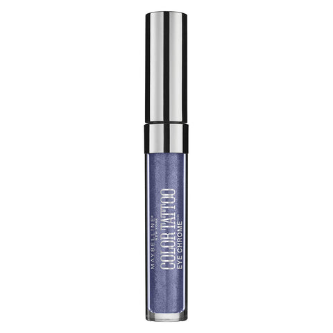 Maybelline New York Color Tattoo Eye Chrome Eyeshadow, Bold Sapphire, 0.11 fl. oz.