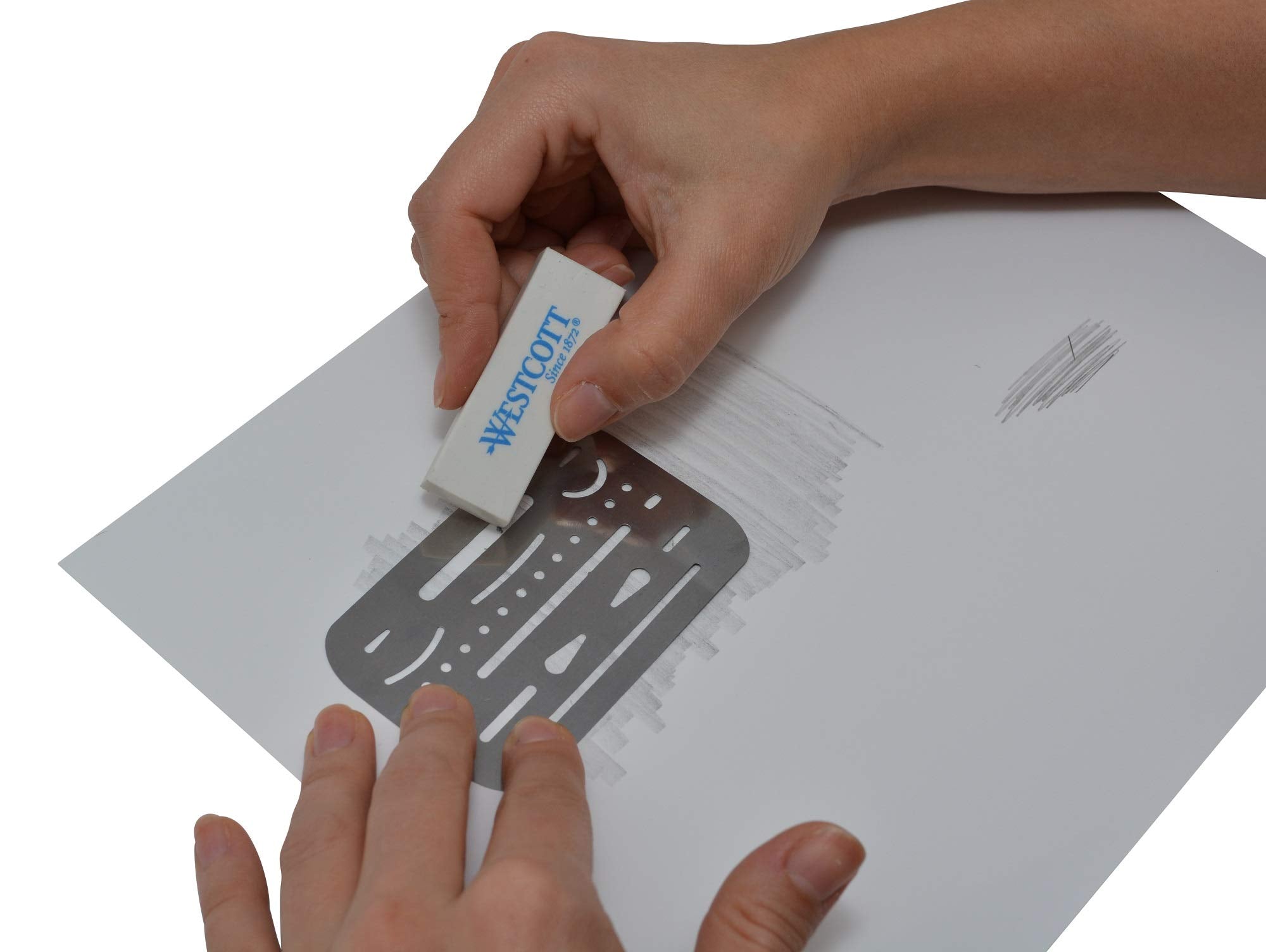 Westcott ES-1 Erasing Shield, 3.5" X 2.25"