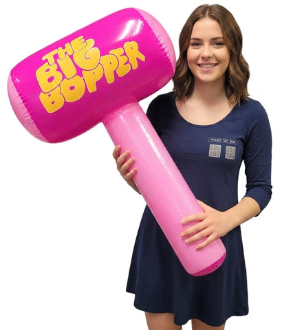Pink Inflatable Big Bopper Hammer 38" L (1 Pack)
