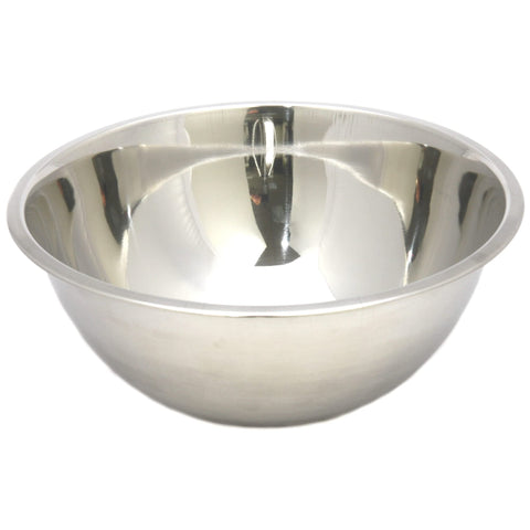 Chef Craft Brushed Mixing Bowl, 8-Quart, Stainless Steel