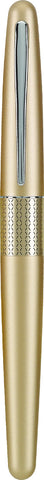PILOT Metropolitan Collection Gel Roller Pen, Gold Barrel, Zig-Zag Design, Fine Point, Black Ink (91203)