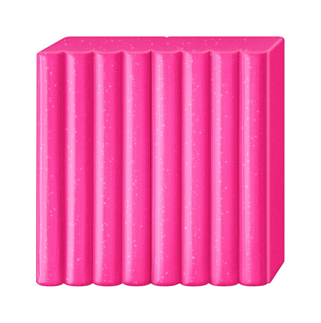 Staedtler FIMO Effects Polymer Clay - -Oven Bake Clay for Jewelry, Sculpting, Ruby Quartz Gem 8020-286