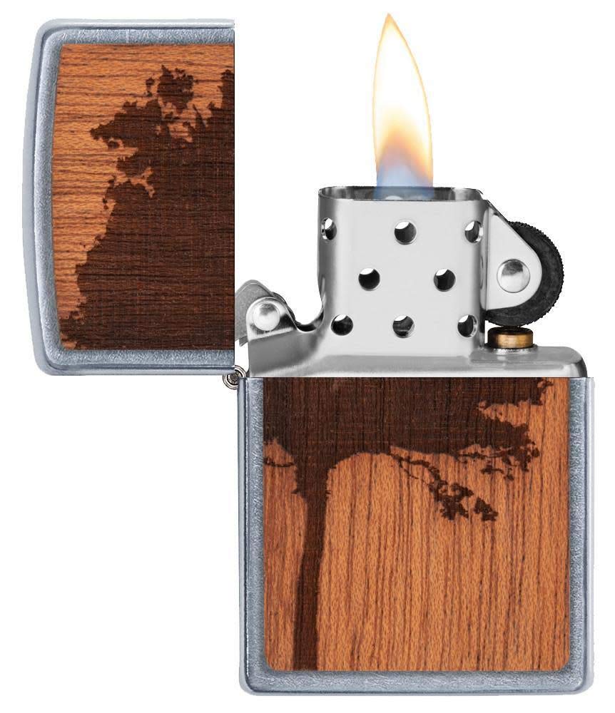 Zippo Woodchuck Lighter & Bottle Opener Gift Set