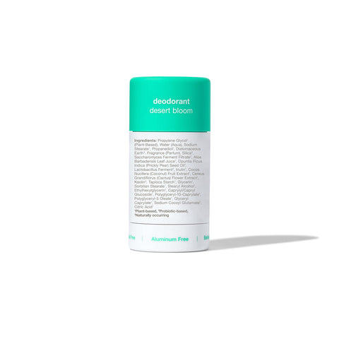 Hume Supernatural Probiotic Roll‑On Deodorant, Aluminum‑Free & Plant‑Based – Gentle on Sensitive Skin, Quick‑Drying, Long‑Lasting Sweat & Odour Protection for Teens & Adults - Desert Bloom, 1-Pack