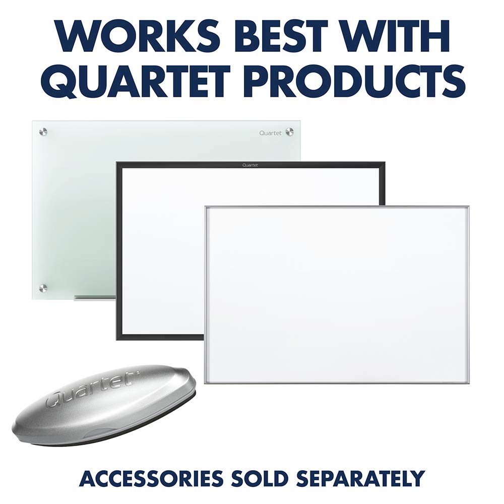 Quartet Classic Low Odor Dry-Erase Markers, Chisel Tip, 4-Marker Set, Assorted Colors, 4 Pack (659510Q)