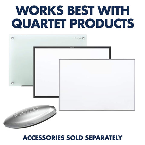 Quartet Classic Low Odor Dry-Erase Markers, Chisel Tip, 4-Marker Set, Assorted Colors, 4 Pack (659510Q)