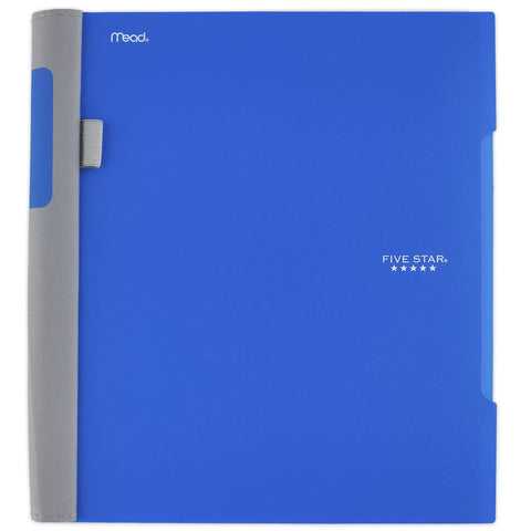 Five Star Advance Spiral Notebook, 1 Subject, College Ruled Paper, 100 Sheets, 11" x 8-1/2", Blue (72886)