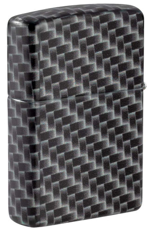 Zippo Carbon Fiber Design 540 Color Pocket Lighter, Black, One Size