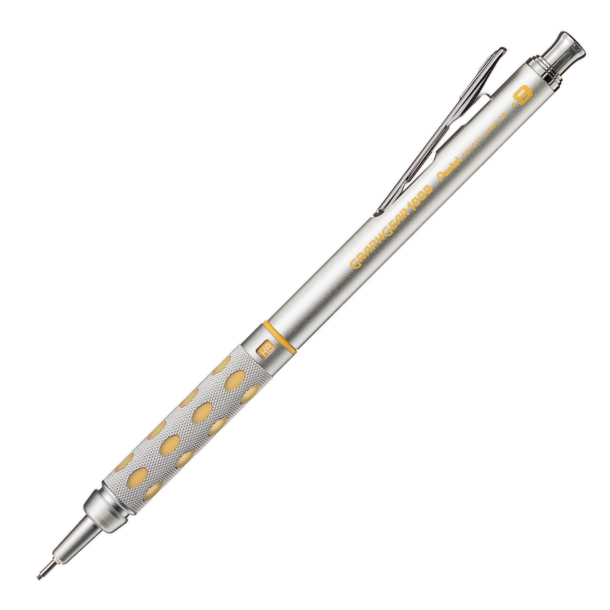 Pentel GraphGear 1000 Automatic Drafting Pencil (0.9mm), with Eraser Refills, 1-Pk (PG1019EBP)