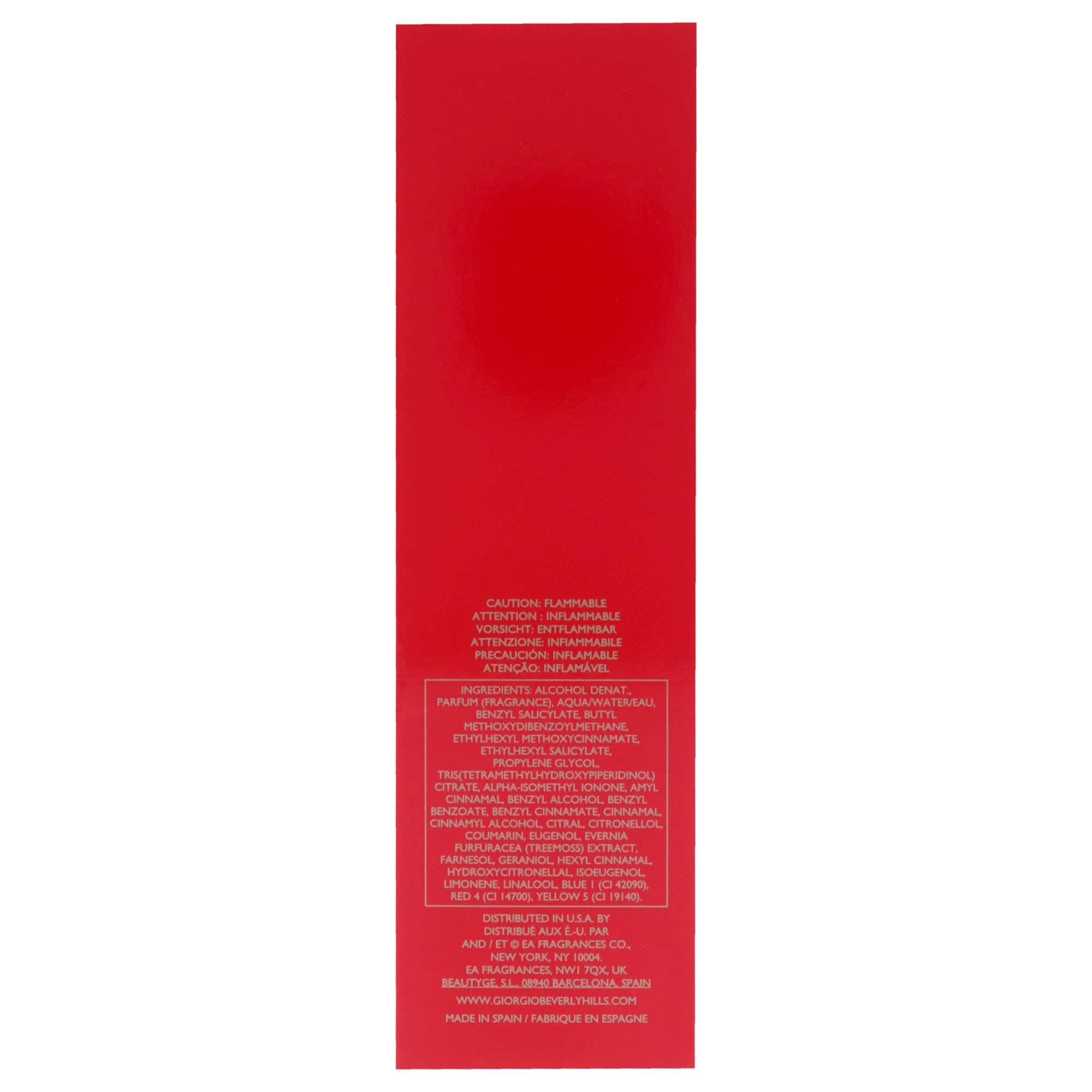 Giorgio by Giorgio Beverly Hills for Women - 3 oz EDT Spray